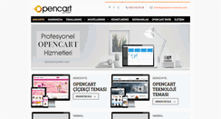 Desktop Screenshot of opencartuzmani.com